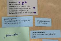 Foto der Workshopkarten