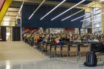Blick ins Publikum im Auditorium der Hochschule Aalen