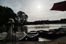 Blick auf den Weiher