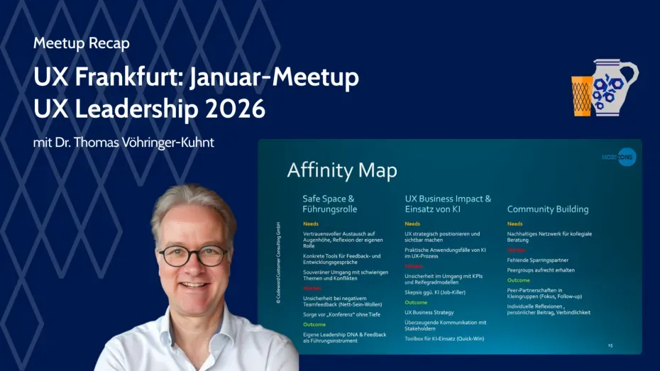 Grafik zu UX Leadership 2026 – Oberfläche war gestern. Strategie ist heute