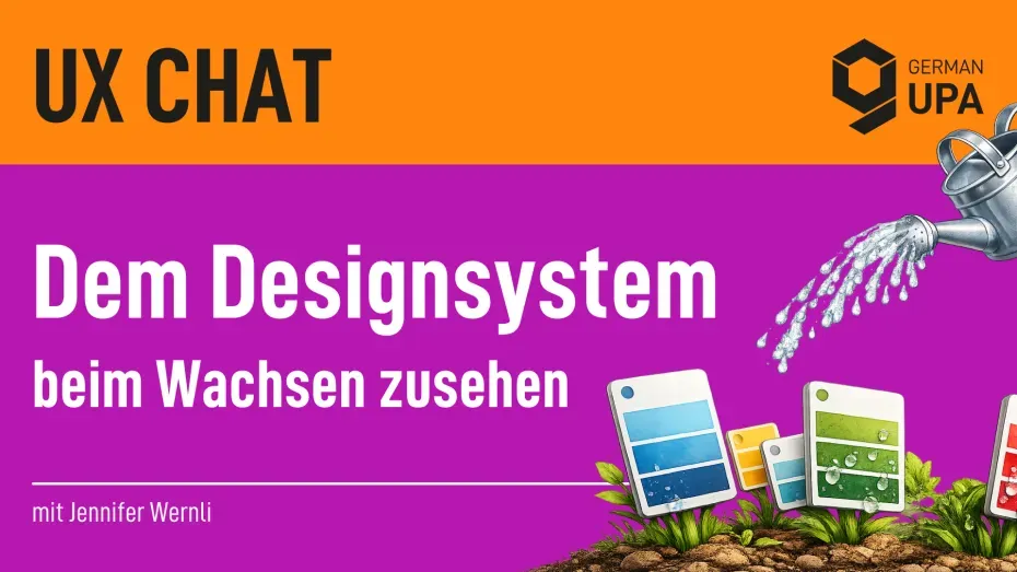 UX Chat Dem Designsystem beim Wachsen zusehen
