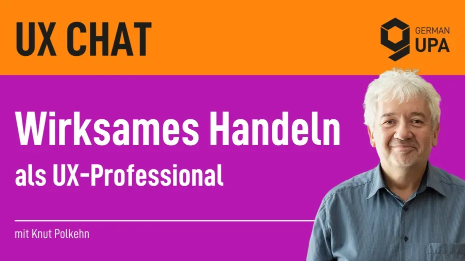 UX Chat Wirksames Handeln