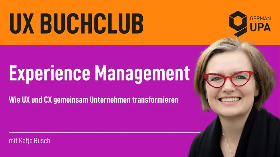 UX Buchclub Katja Busch