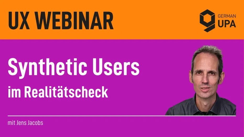 UX-Tutorial Synthetic Users