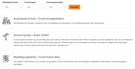 Screenshot Research Biases