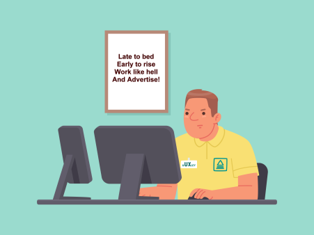 Huxley bei der Arbeit