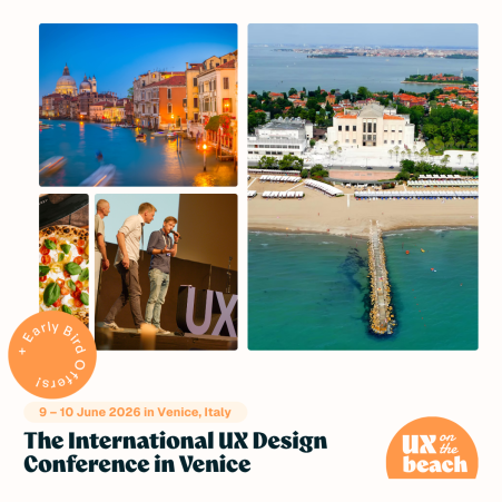 UX on the Beach Conference Banner